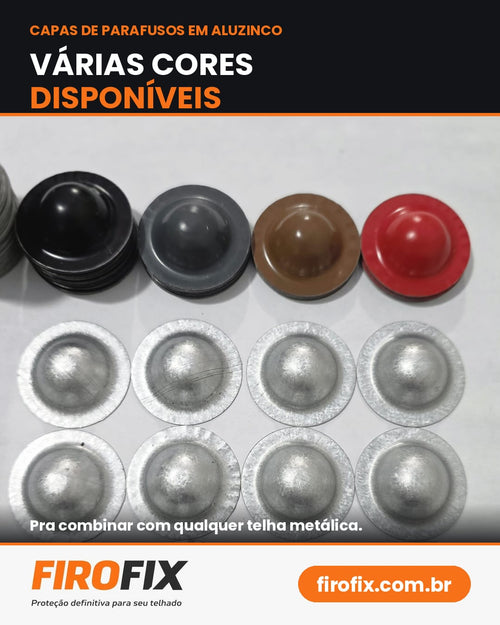 Kit FIROFIX — Bico Injetor + Capas de Parafuso Aluzinco