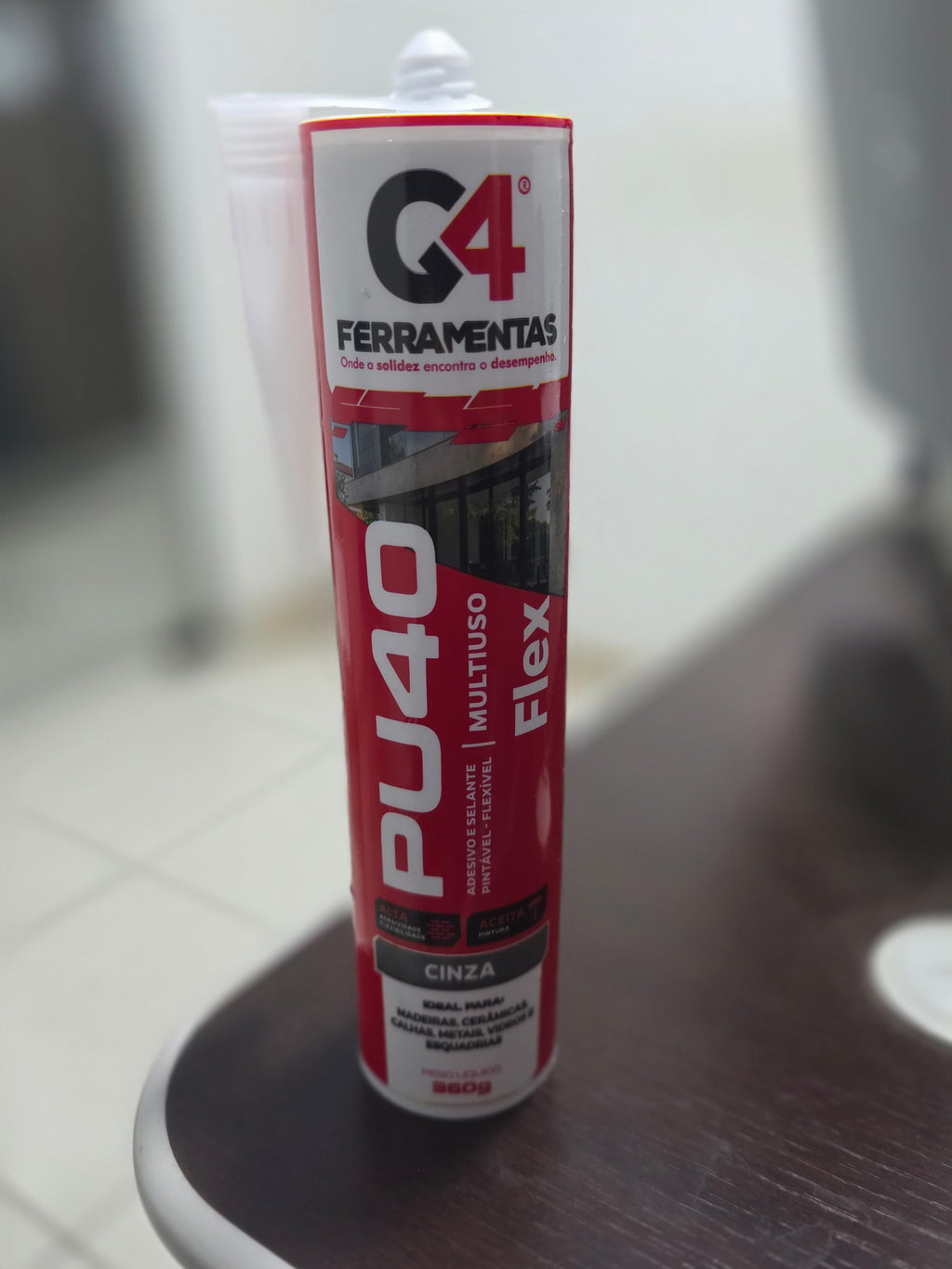 PU40 Flex Cinza - G4 Ferramentas