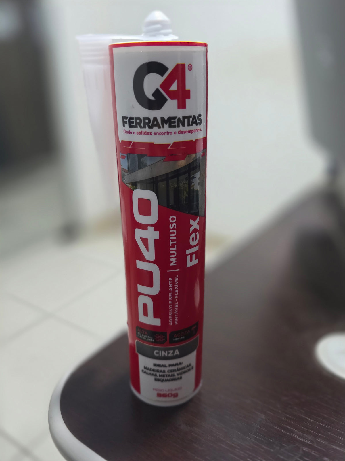 PU40 Flex Cinza - G4 Ferramentas